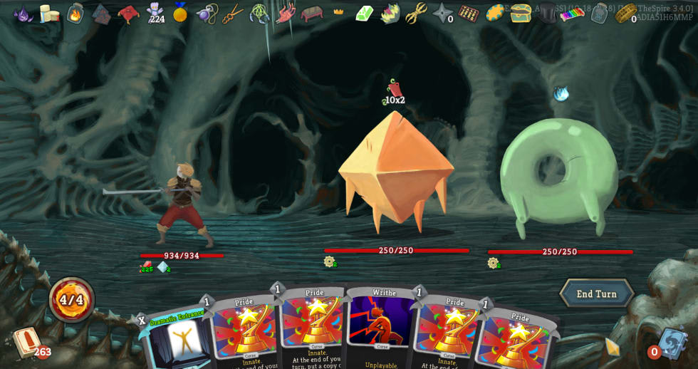 Bild från Slay the Spire.